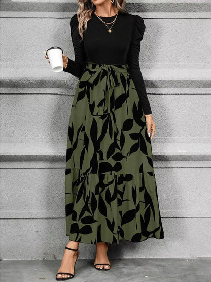 Ines Women's Floral Maxi Dress - styled view