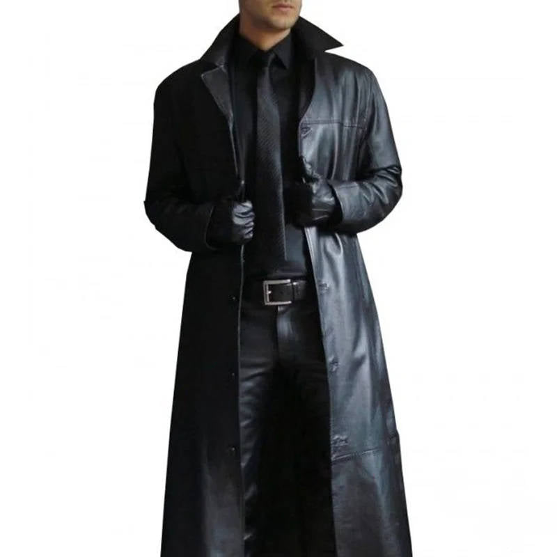 Hugo Men's Trench Coat - front view