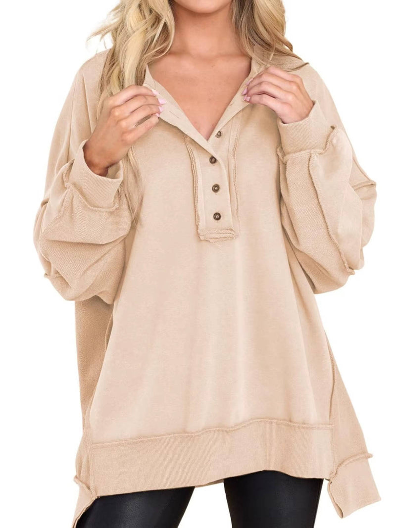 Sable Women's Oversized Sweatshirt - shown in use