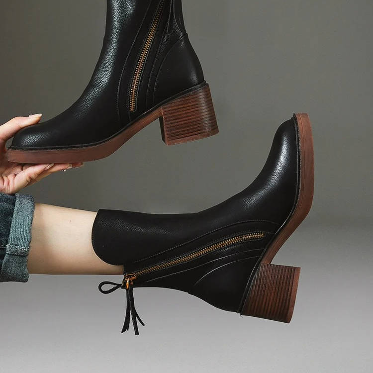 Ruby Women's Ankle Boots - close-up detail