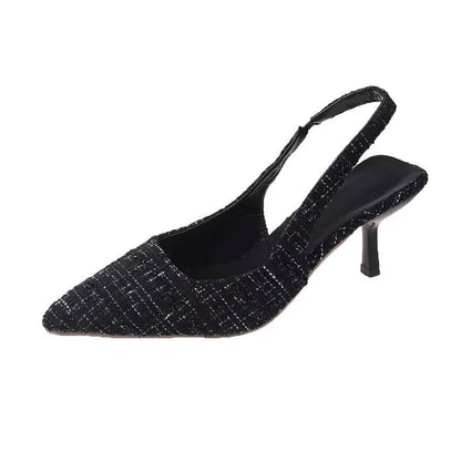 Beatrix Women's Toe Slingbacks - shown in use