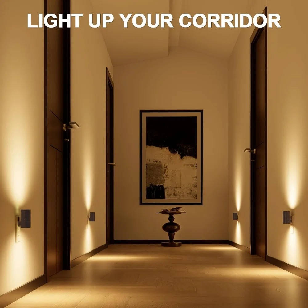 Cedar LED Night Light - back view