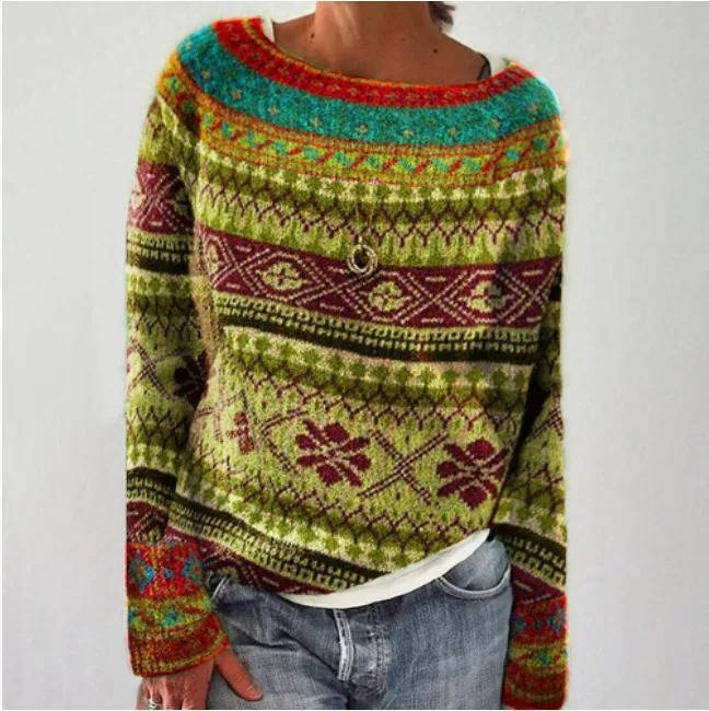 Wilda Women's Sweater - styled view