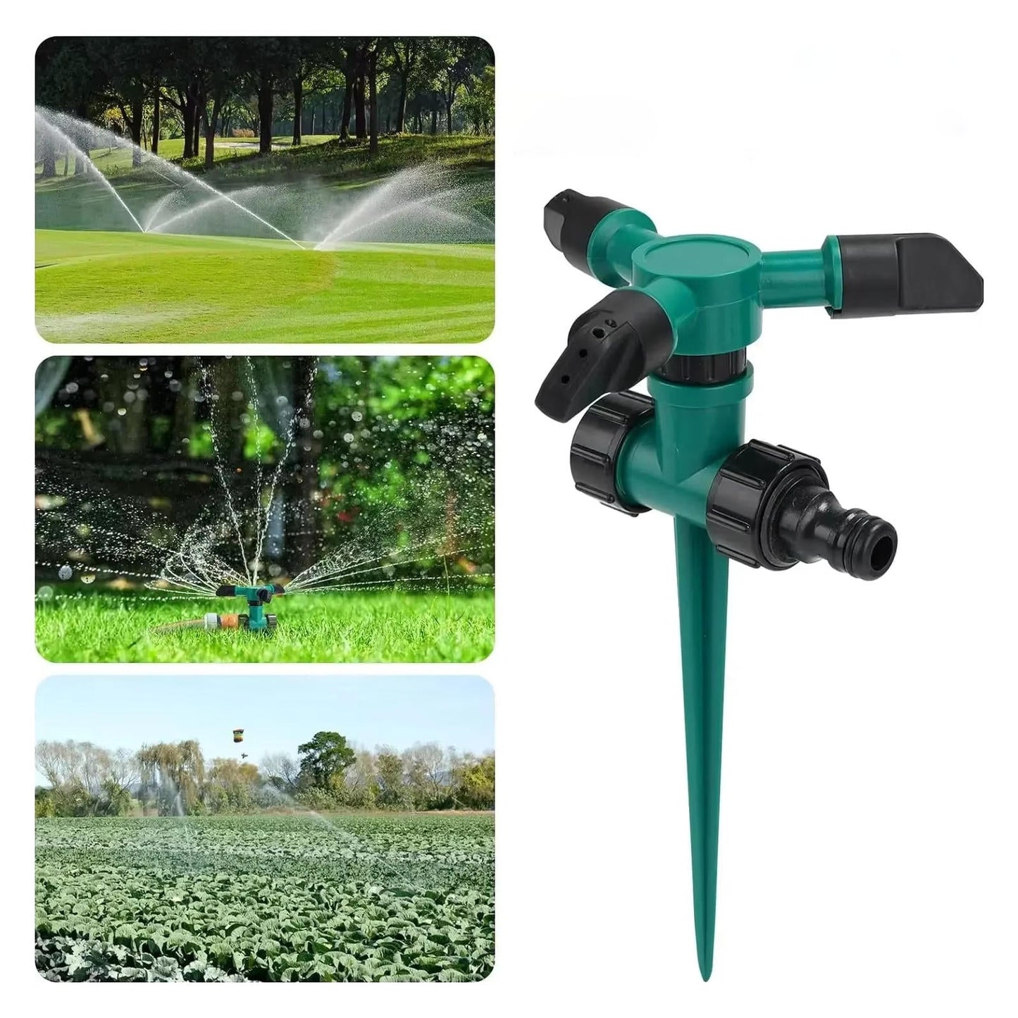 North Portable Sprinkler Systems - front view