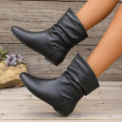 Liana Women's Ankle Boots - styled view