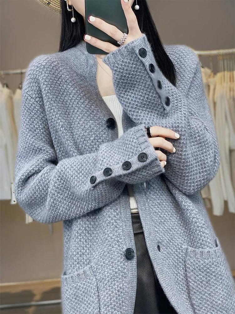 Tilda Women's Cardigan - full-length view