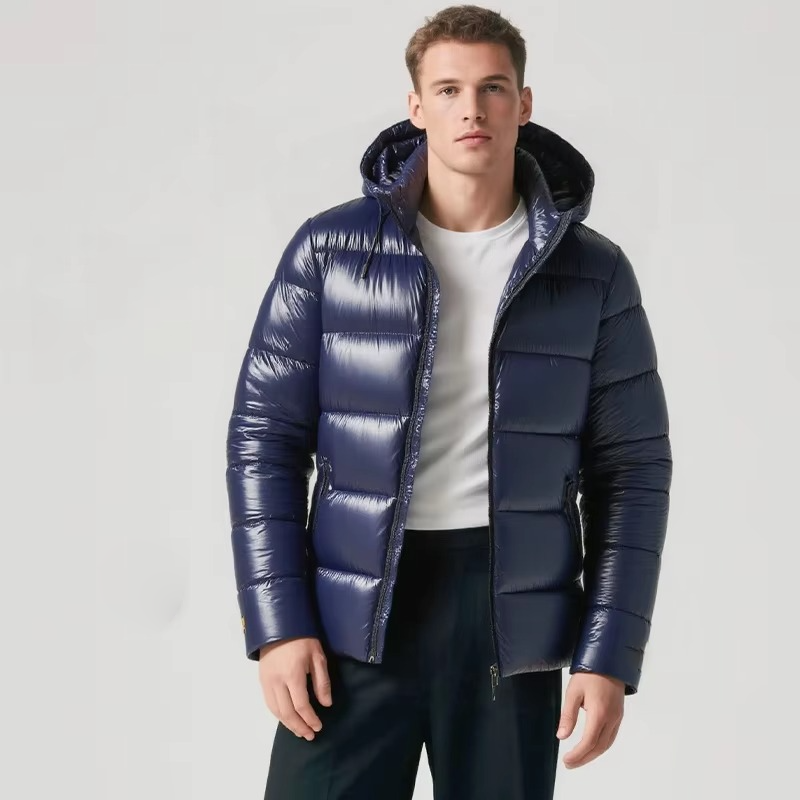 Isaac Men's Puffer Jacket - shown in use