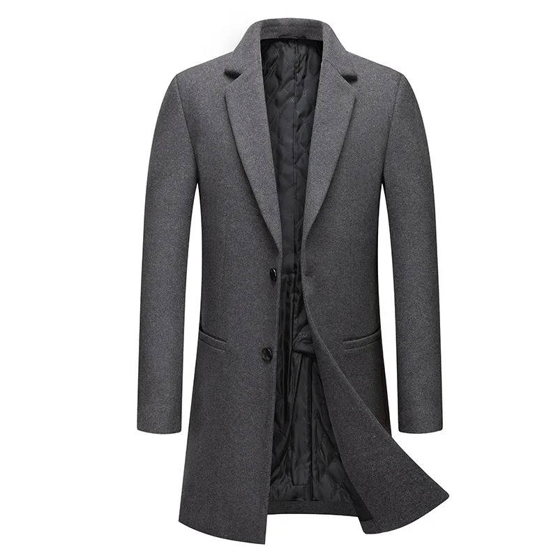 Silas Men's Coat - flat lay
