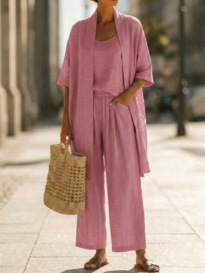 Ulla Women's Wide Leg Cardigan - front view