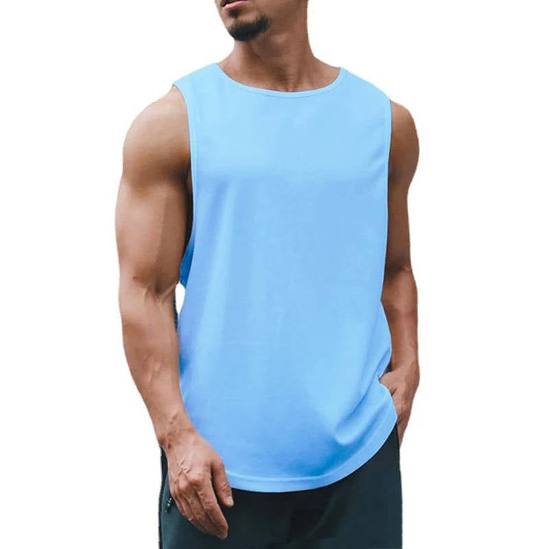 Cormac Men's Tank Top - fabric and finish detail