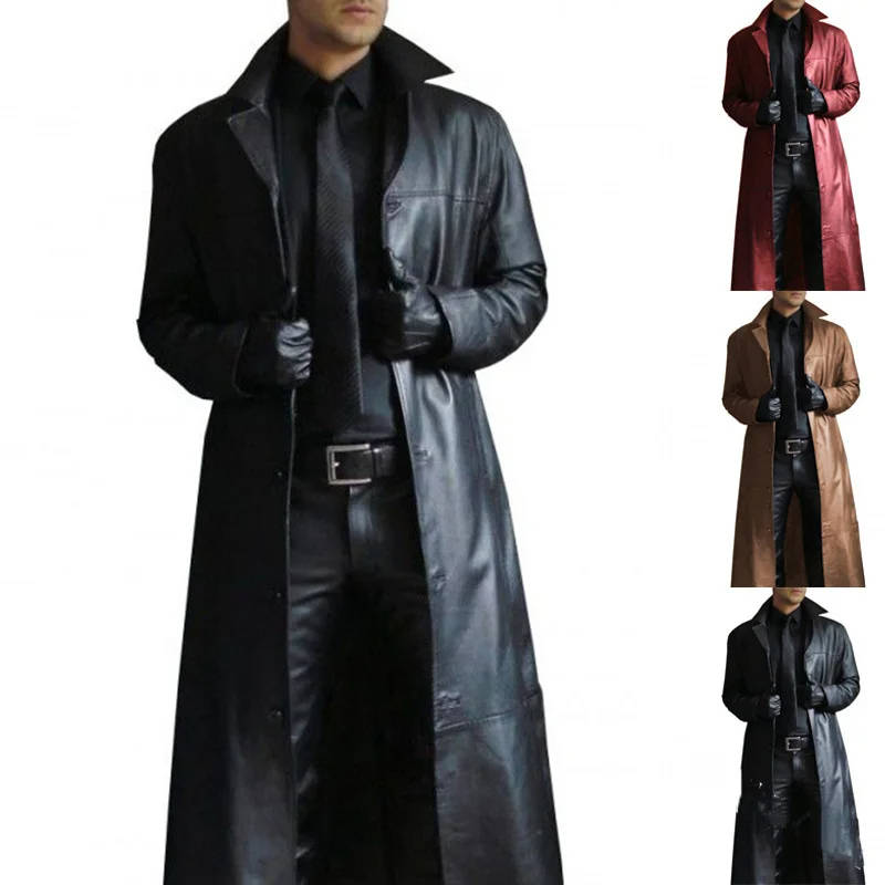Hugo Men's Trench Coat - full-length view