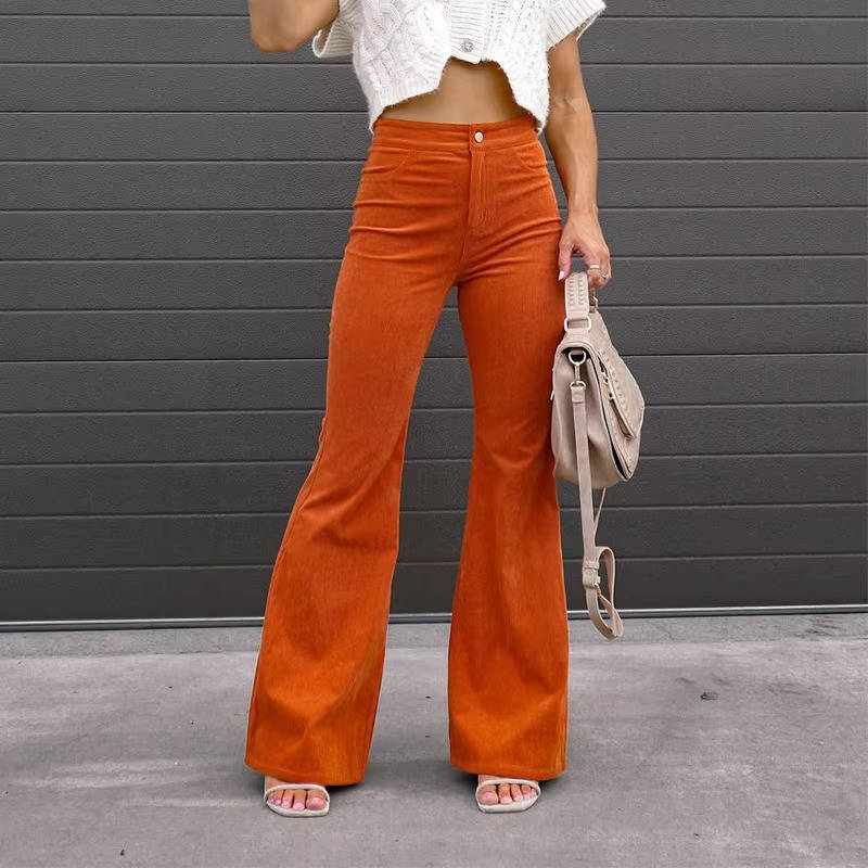 Talia Women's Trousers | Corduroy