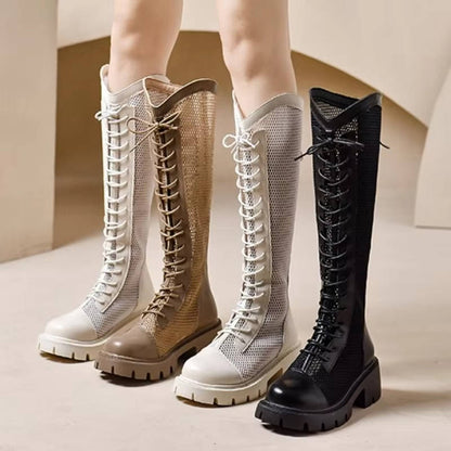 Kira Women's Knee-high Boots - front view