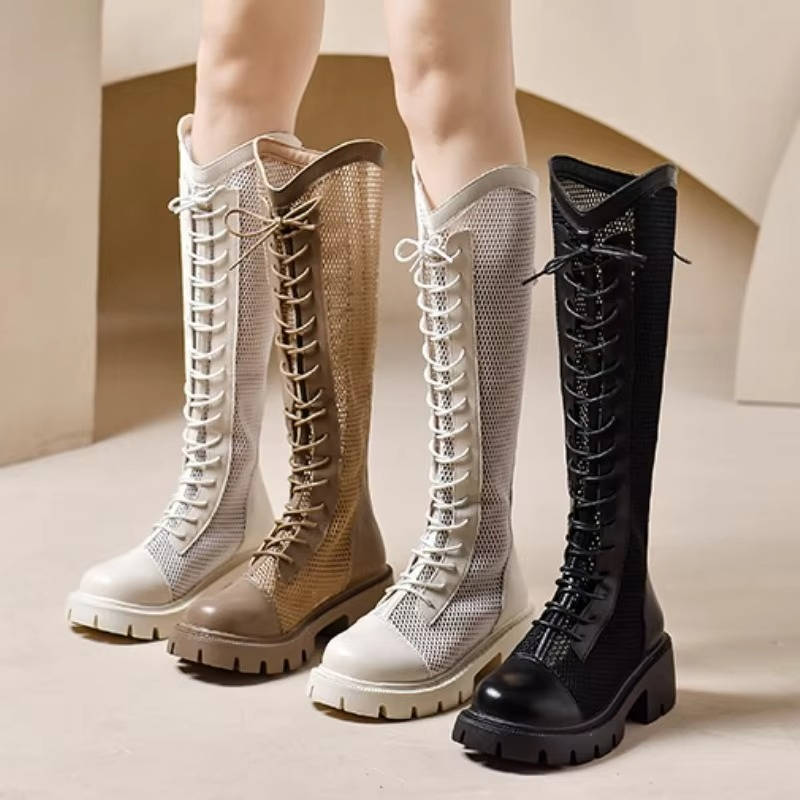 Kira Women's Knee-high Boots - front view