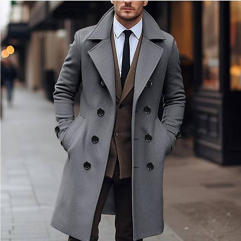 Tobias Men's Coat - back view