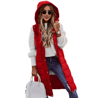Harlow Women's Puffer Jacket - close-up detail