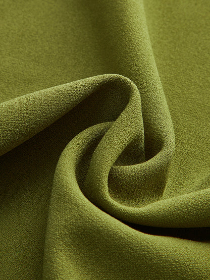 Thea Women's Pleated Dress - fabric and finish detail
