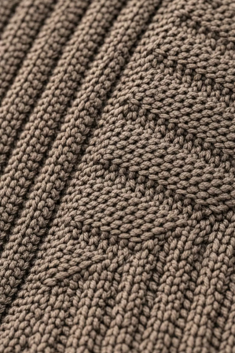 Barnaby Men's Ribbed Knit Sneakers - front view