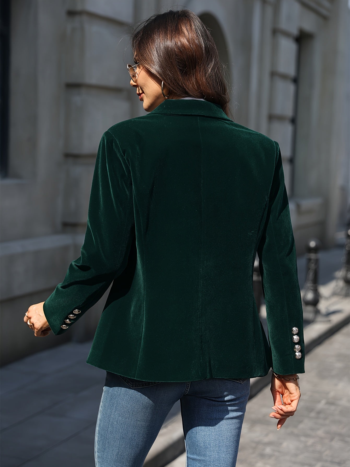 Genevieve Women's Blazer - flat lay