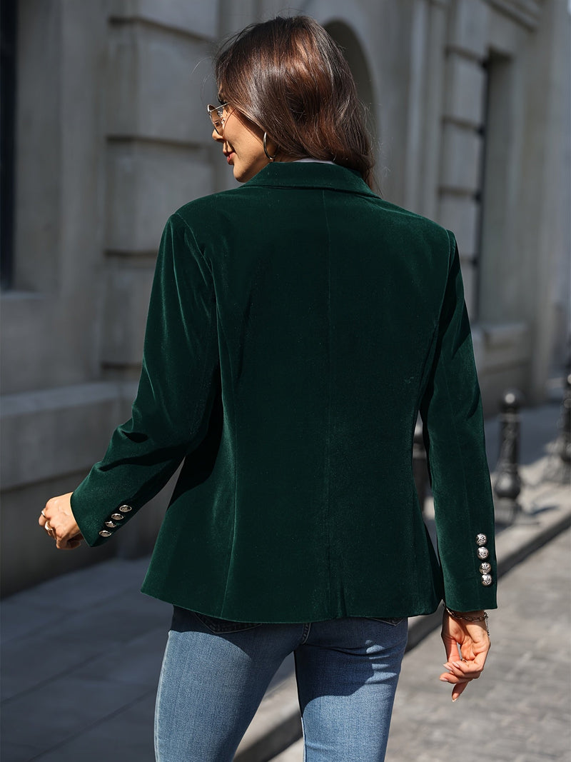 Genevieve Women's Blazer - flat lay