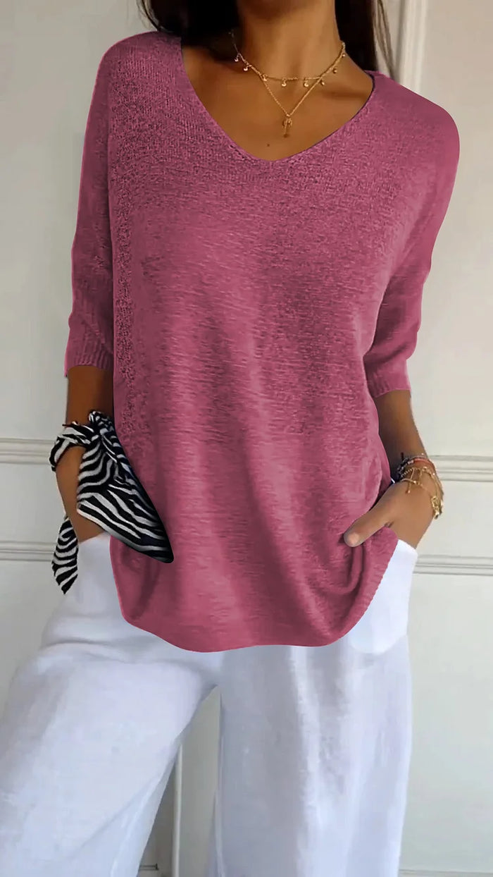 Kira Women's Oversized Sweater - back view