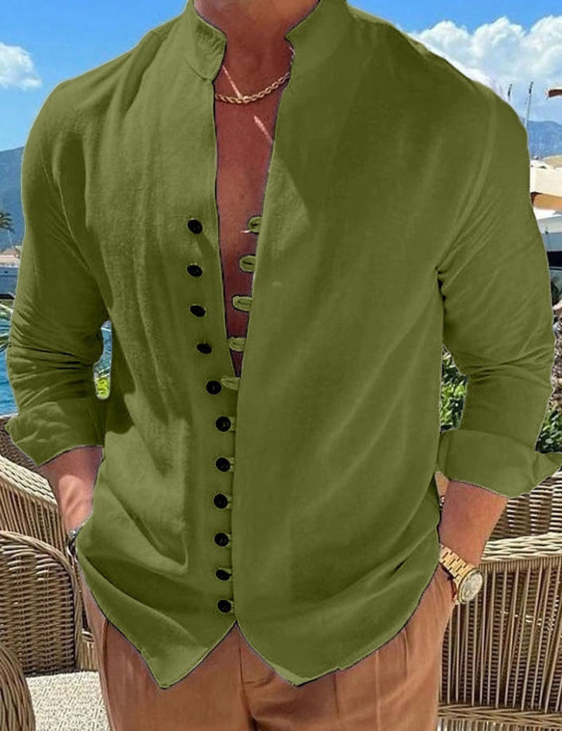 Owen Men's Shirt - close-up detail