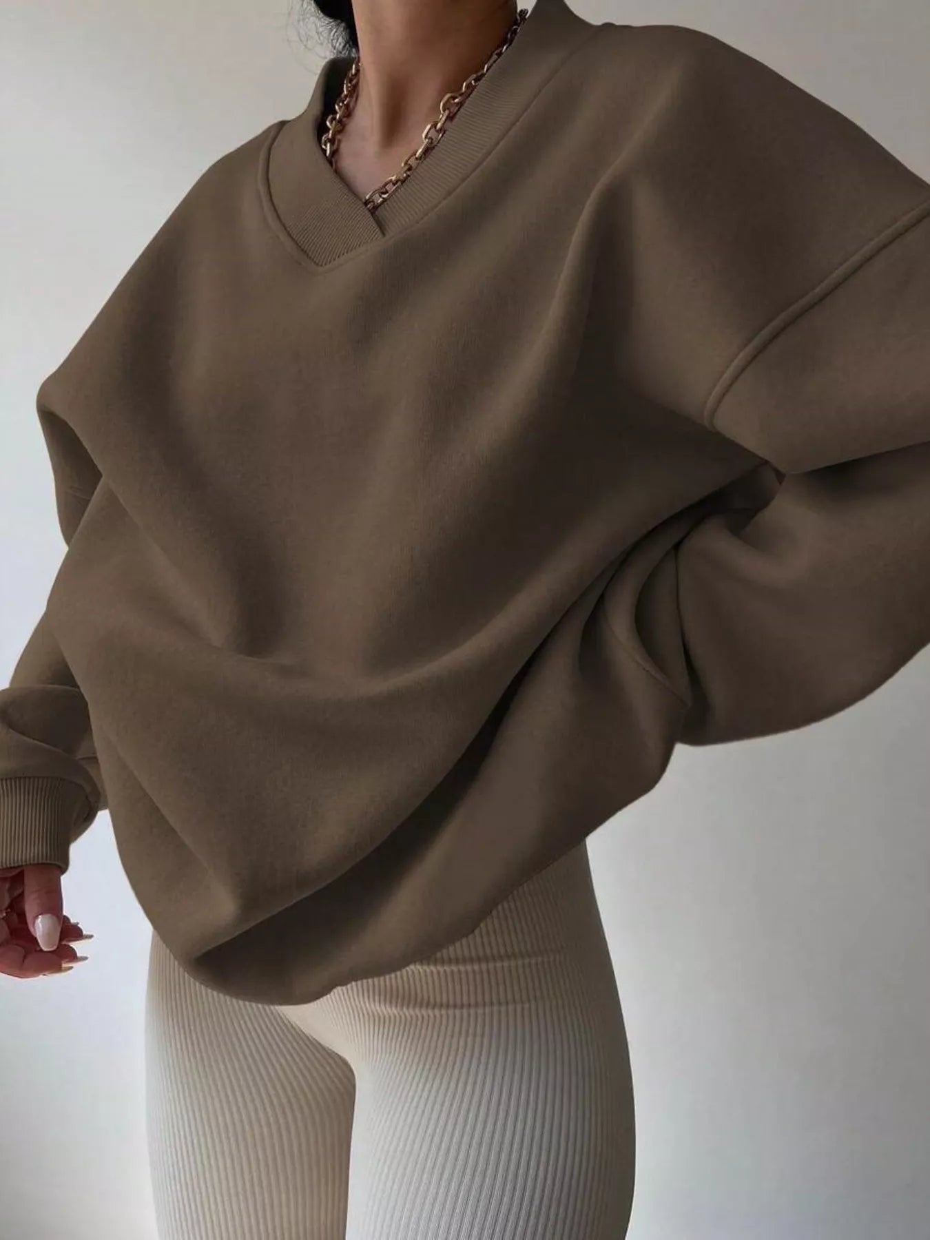 Margot Women's Oversized Sweater - front view