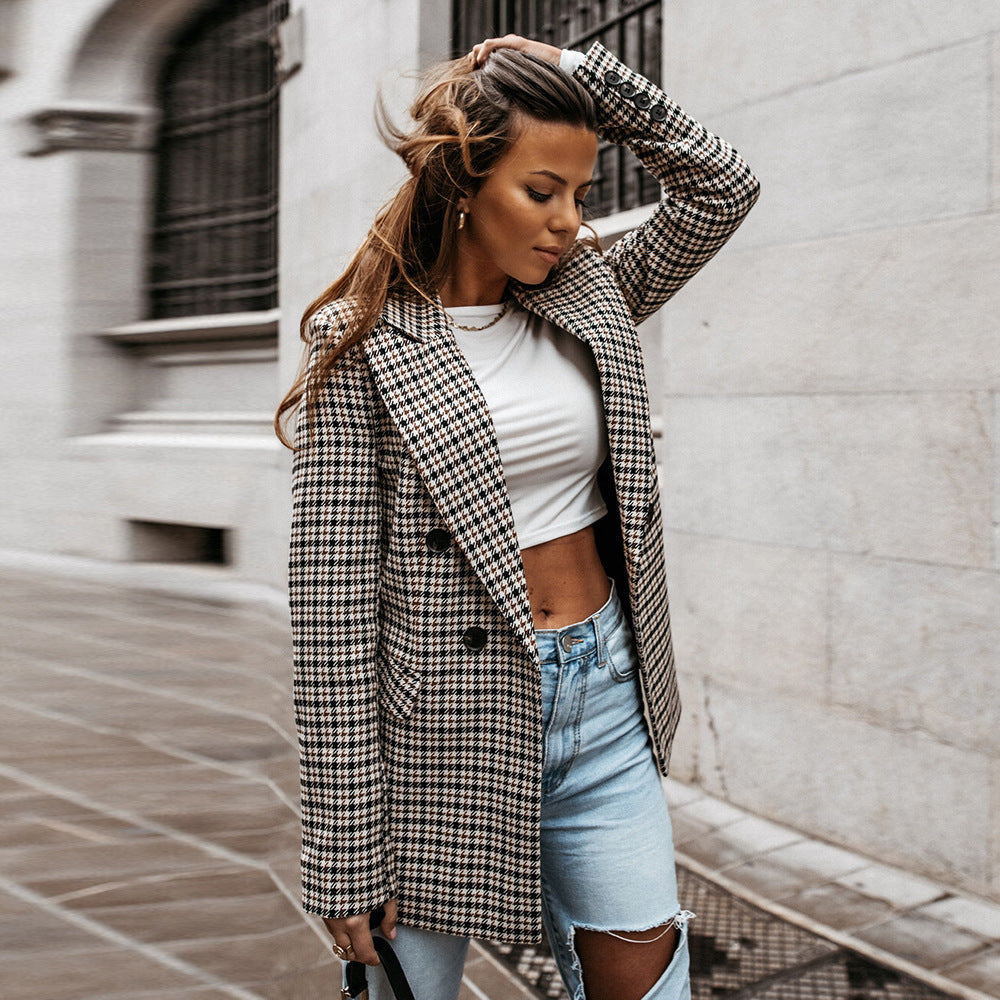 Selma Women's Blazer - styled view