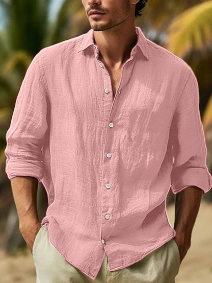Bruno Men's Shirt - close-up detail