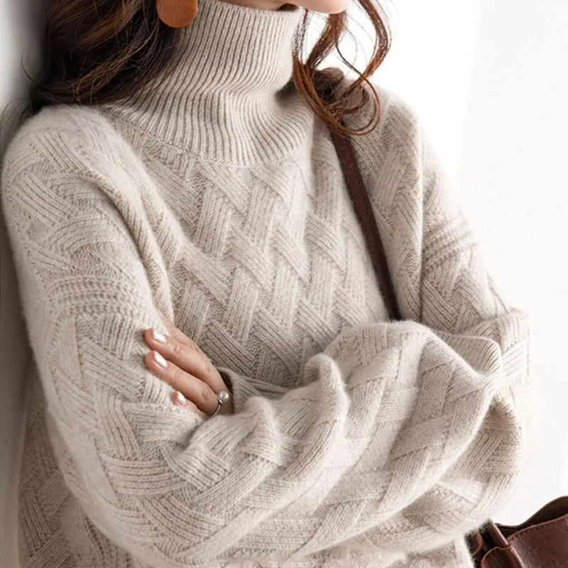 Talia Women's Sweater | Turtleneck