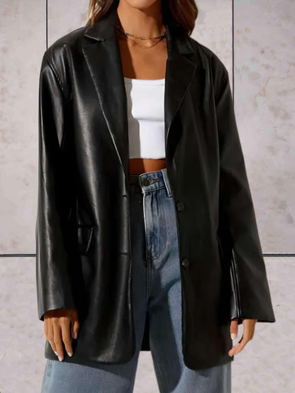 Hattie Women's Oversized Blazer - front view