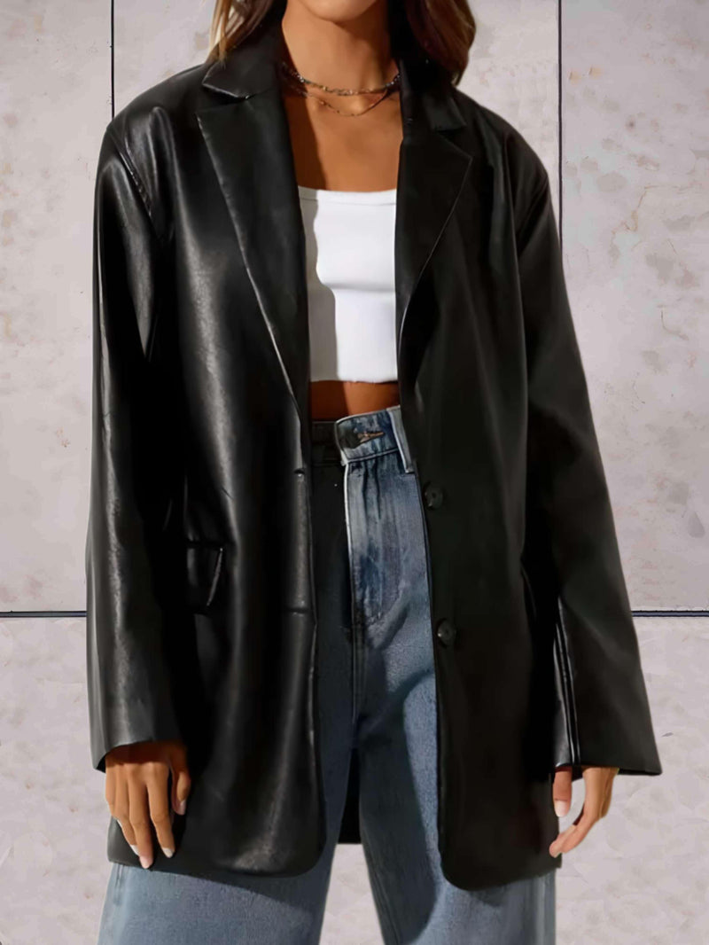 Hattie Women's Oversized Blazer - front view