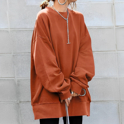 Verity Women's Oversized Sweater - full-length view