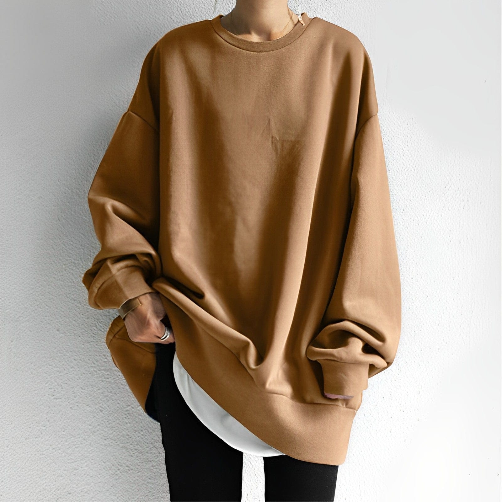 Verity Women's Oversized Sweater - front view