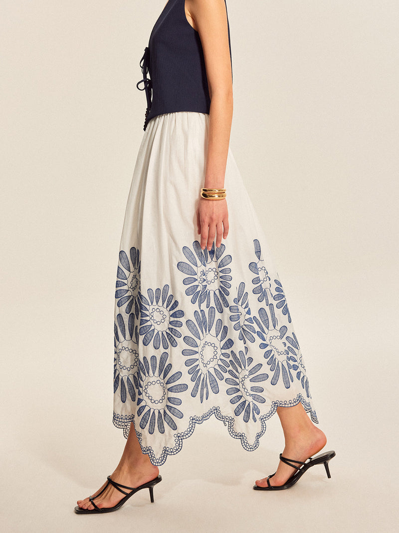 Delphine Women's Skirt - close-up detail