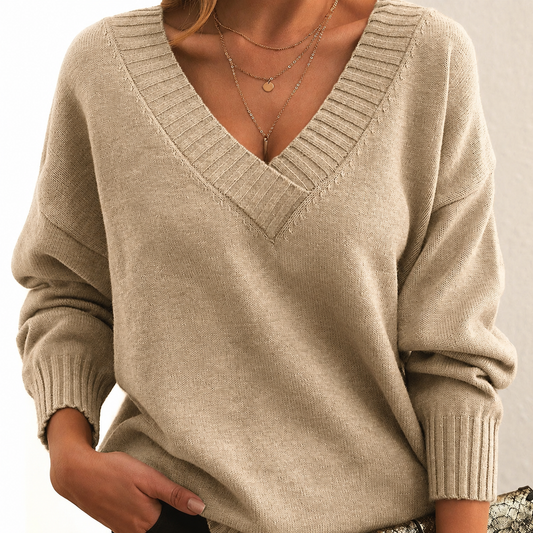 Rosa Women's Oversized Sweater - styled view