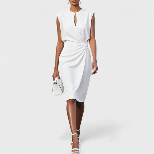 Ava Women's Midi Dress - styled view