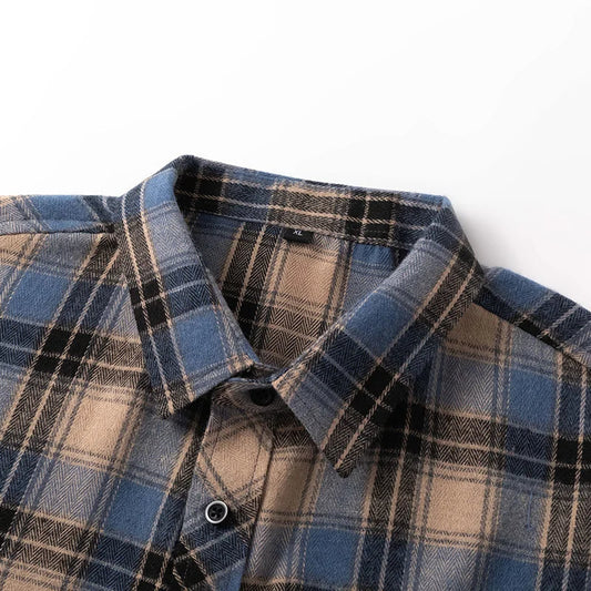 Lila Women's Plaid Maverick Flannel - styled view