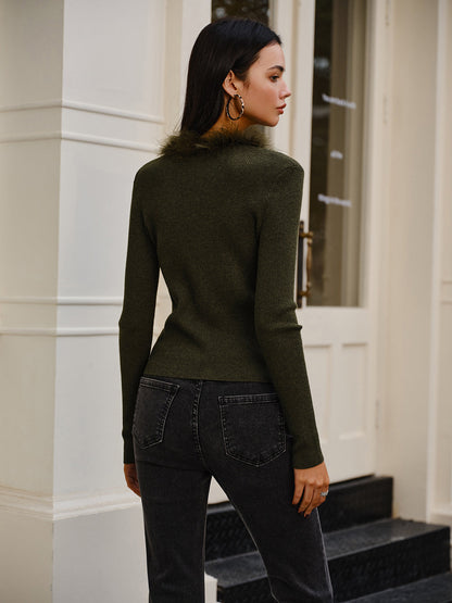 Tilda Women's Sweater - flat lay