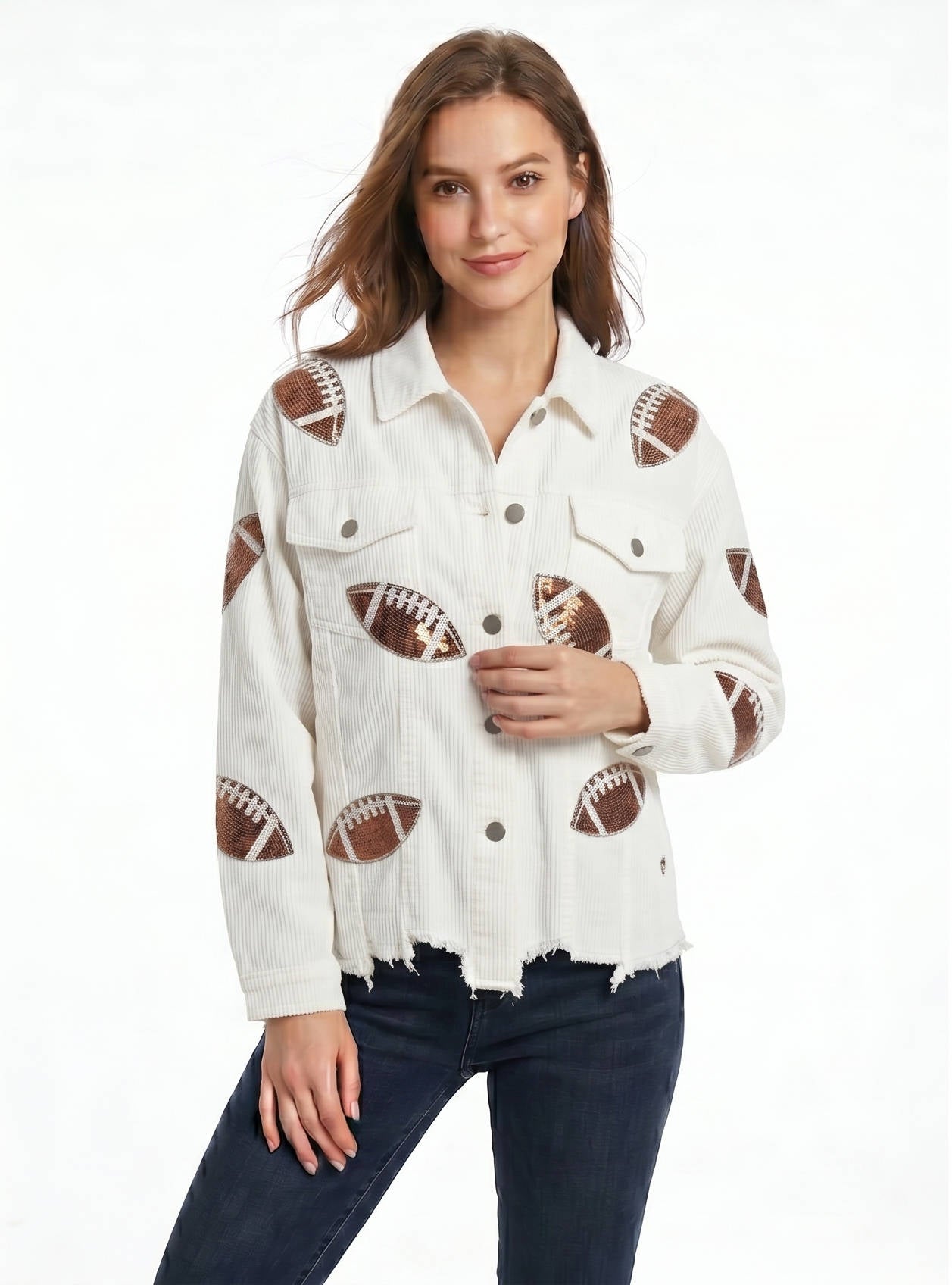 Nell Women's Oversized Jacket - front view