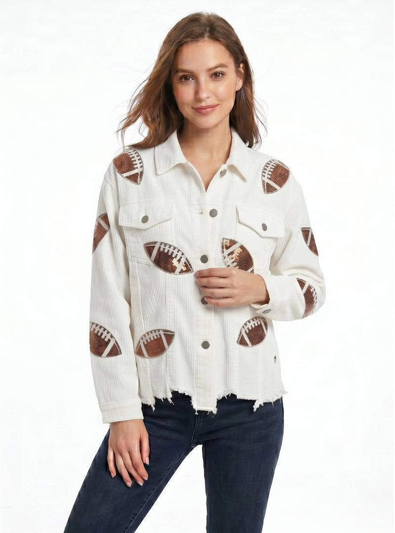 Nell Women's Oversized Jacket - front view