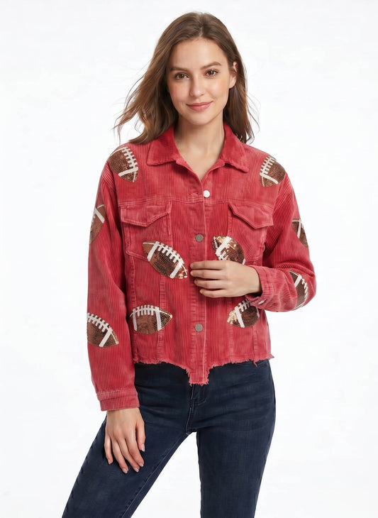 Nell Women's Oversized Jacket - front view
