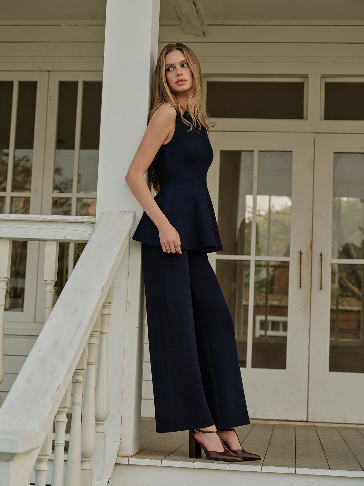 Tallulah Women's Top - fabric and finish detail