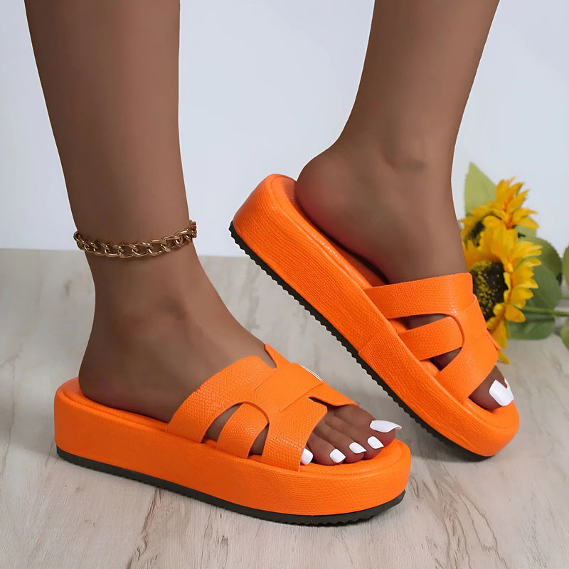June Women's Slippers - styled view