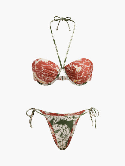 Tamsin Women's Floral Swimsuit - styled view