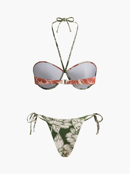 Tamsin Women's Floral Swimsuit - back view
