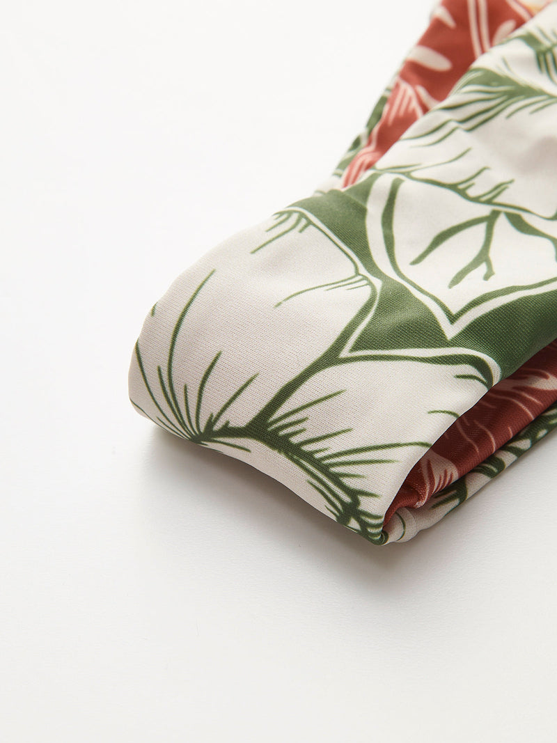 Tamsin Women's Floral Swimsuit - close-up detail