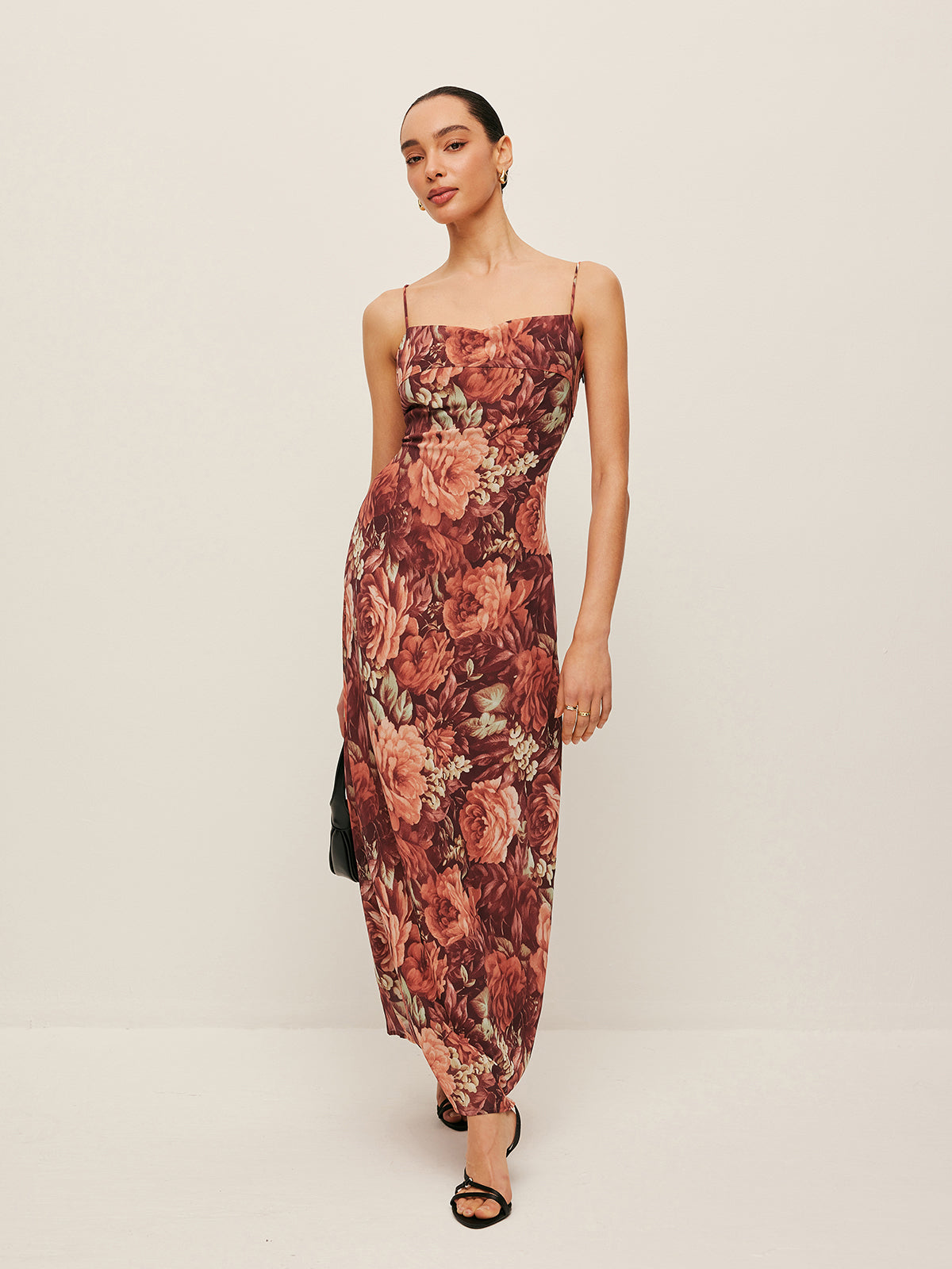 Romy Women's Pleated Dress - back view