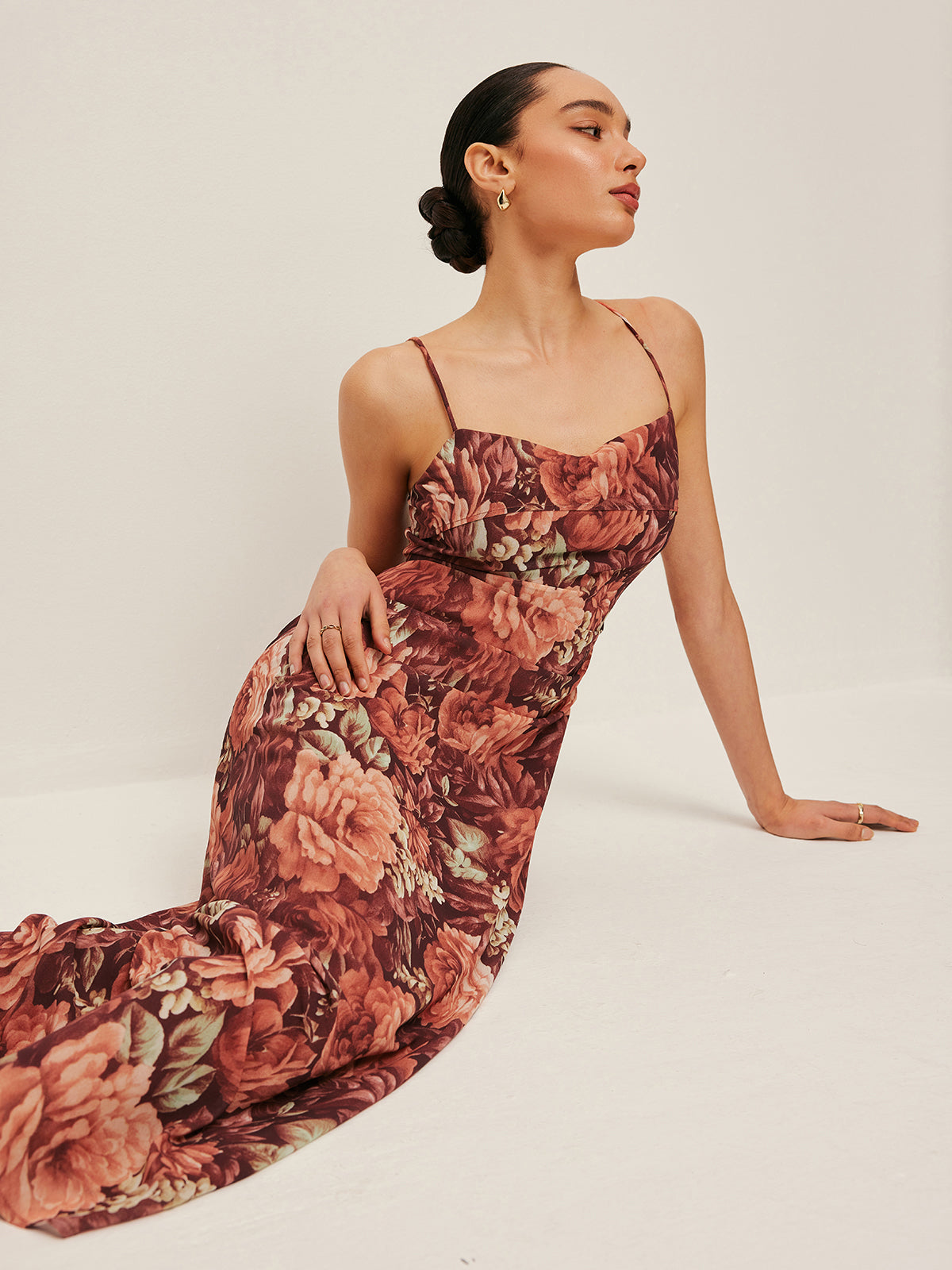 Romy Women's Pleated Dress - front view