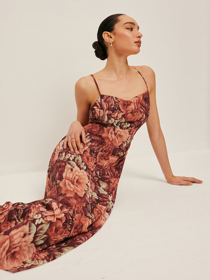 Romy Women's Pleated Dress - front view